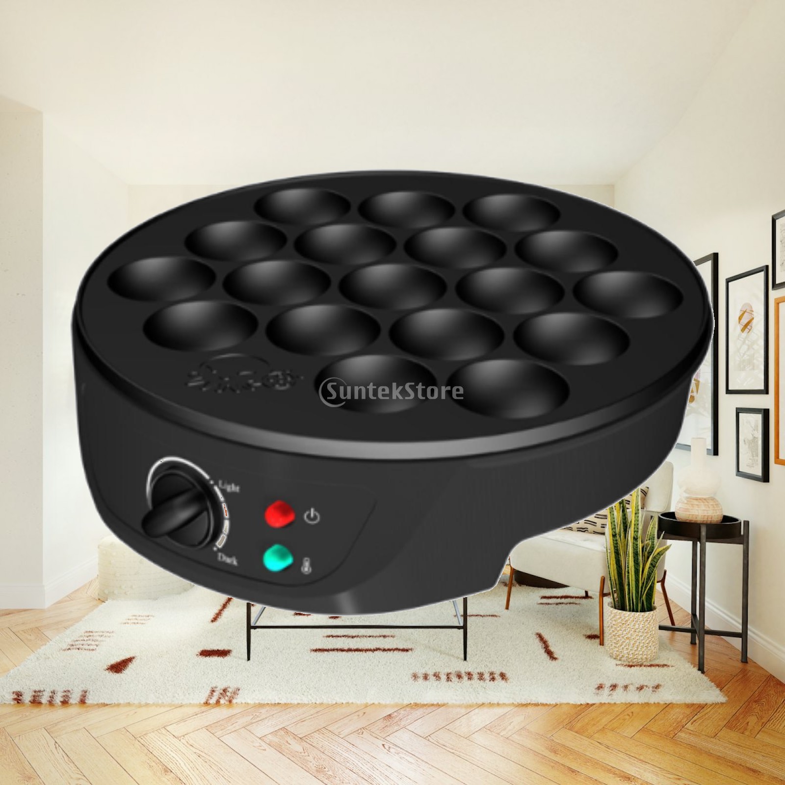 Takoyaki Grill Plate - مقلاة تاكوياكي غير لاصقة، جهاز كهربائي