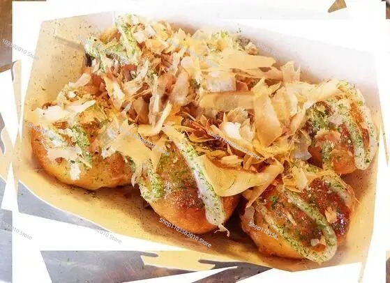 Takoyaki Grill Plate - آلة شواء تاكوياكي بثلاث ألواح تعمل