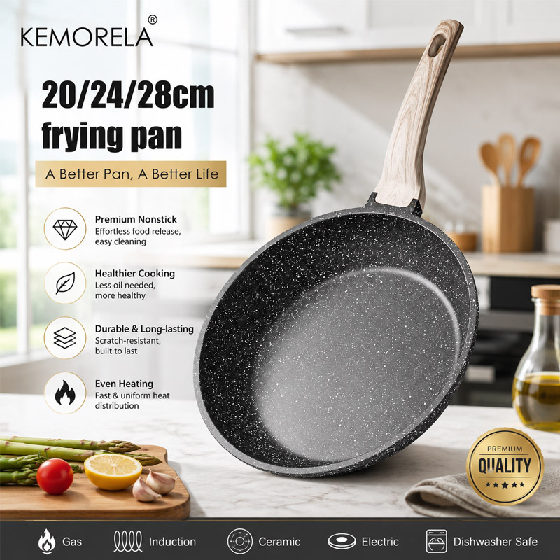 Mini Pancake Griddle - مقلاة غير لاصقة 20/24/28 سم للاستخدام