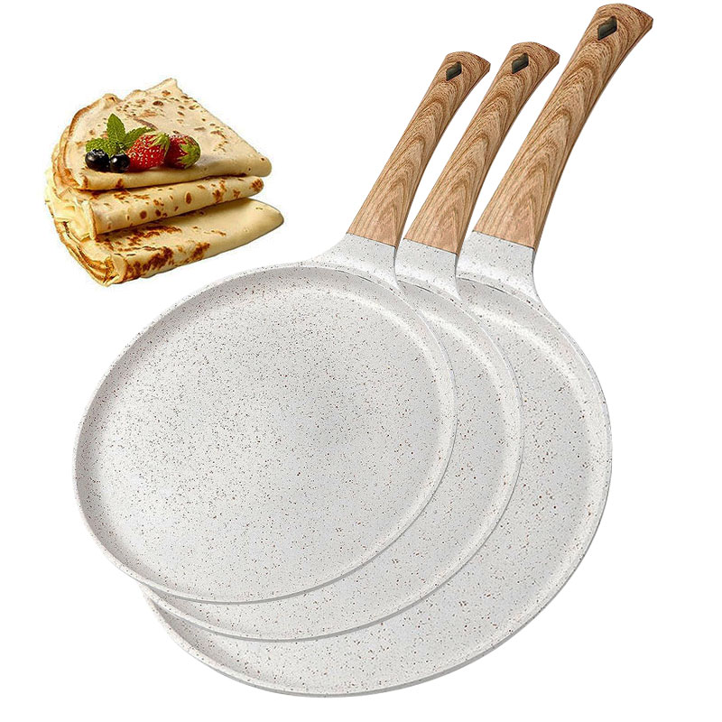 Egg Waffle Pan - مقلاة كريب وبيتزا غير لاصقة 20/24/28