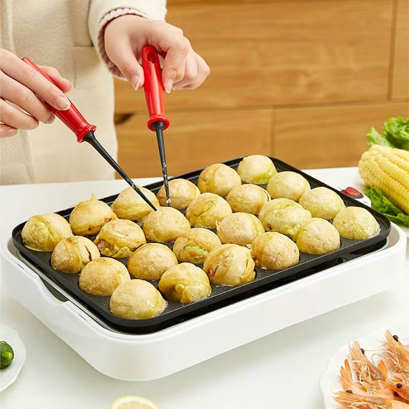 Takoyaki Grill Plate - 220 فولت تشيبي ماروكو آلة الخبز