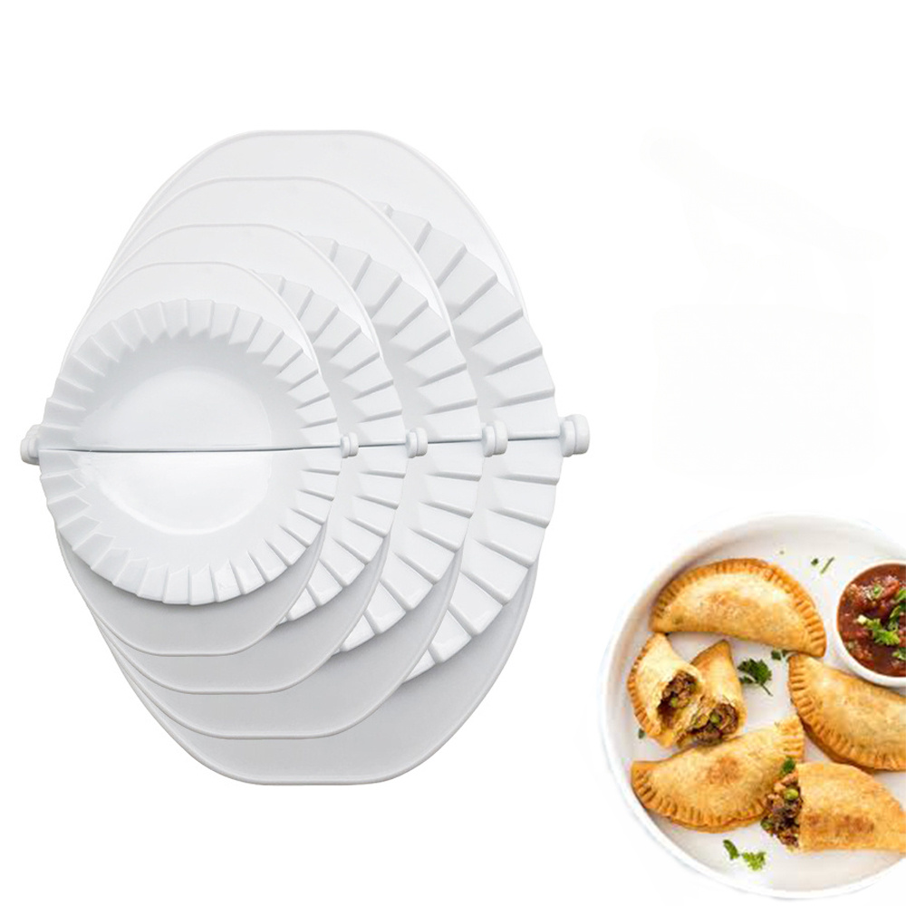 Dumpling Press Set - 4 حجم قالب زلابية لتقوم بها