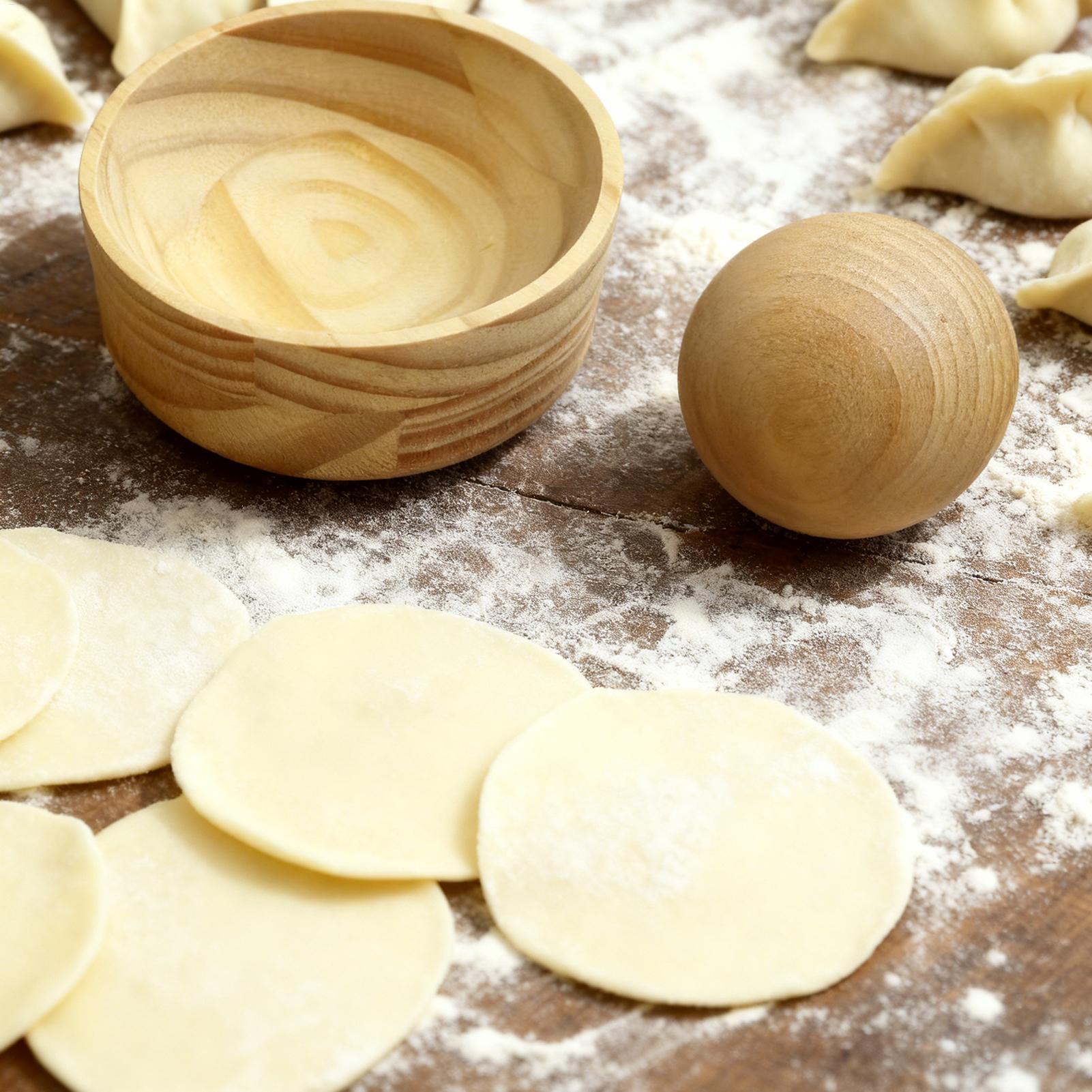 Dumpling Press Set - قالب ضغط لصنع الزلابية، أداة يدوية