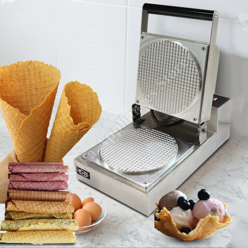 Waffle Cone Maker - آلة صنع اللفائف الكهربائية الصغيرة، صانعة