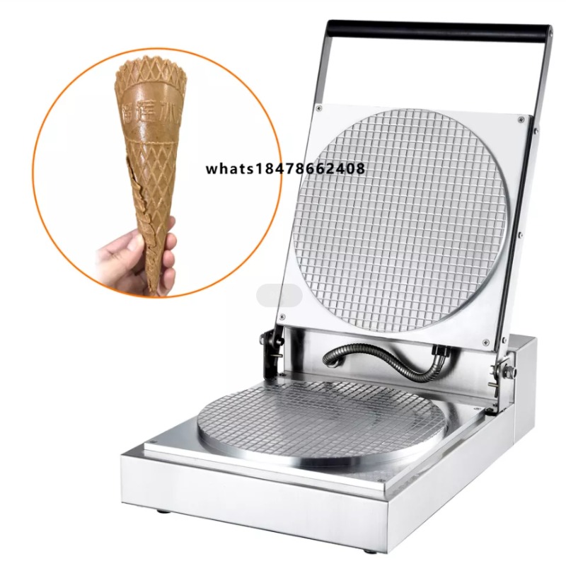 آلة صنع بسكويت مخروط الآيس كري - مراجعة Waffle Cone Maker وسعره