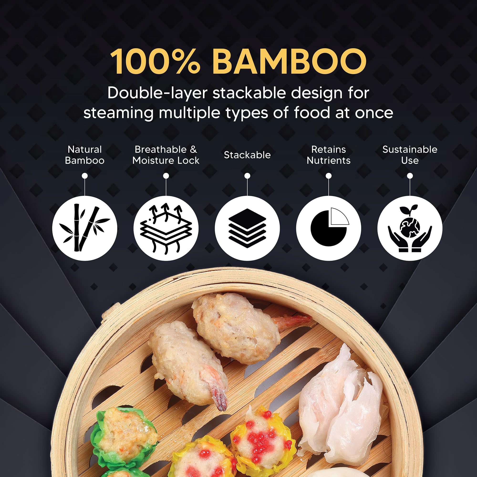 جهاز بخار طعام من الخيزران مقا - مراجعة Bao Steamer Bamboo وسعره