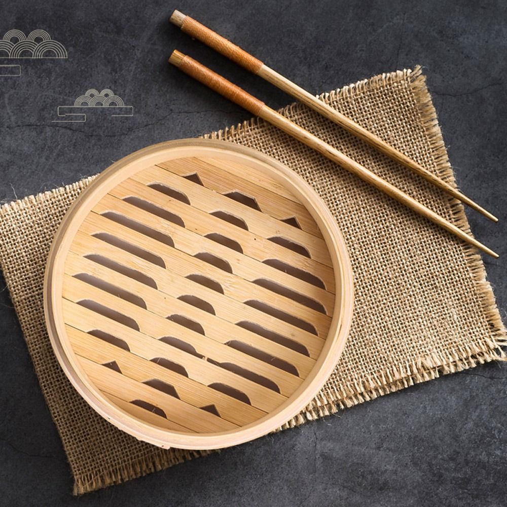 قدر بخاري صيني من الخيزران مع  - مراجعة Bao Steamer Bamboo وسعره