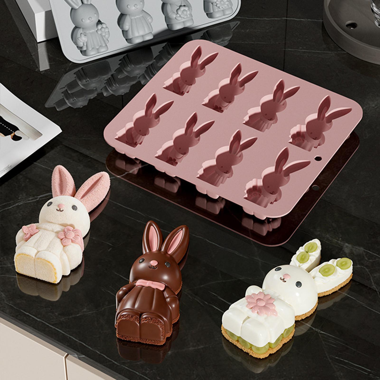 قوالب سيليكون على شكل أرنب عيد - مراجعة Bunny Cake Mold وسعره