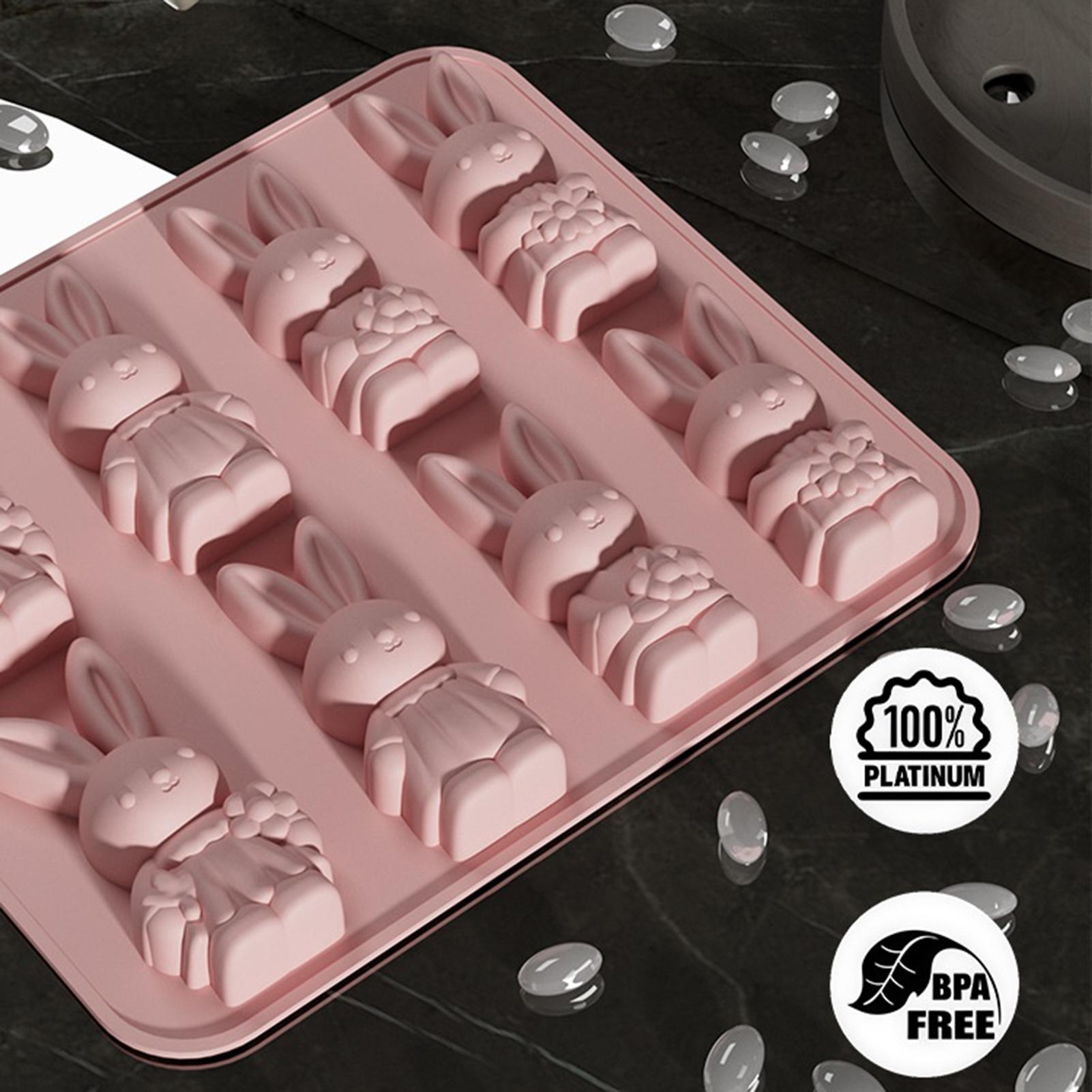 قوالب سيليكون على شكل أرنب عيد - مراجعة Bunny Cake Mold وسعره