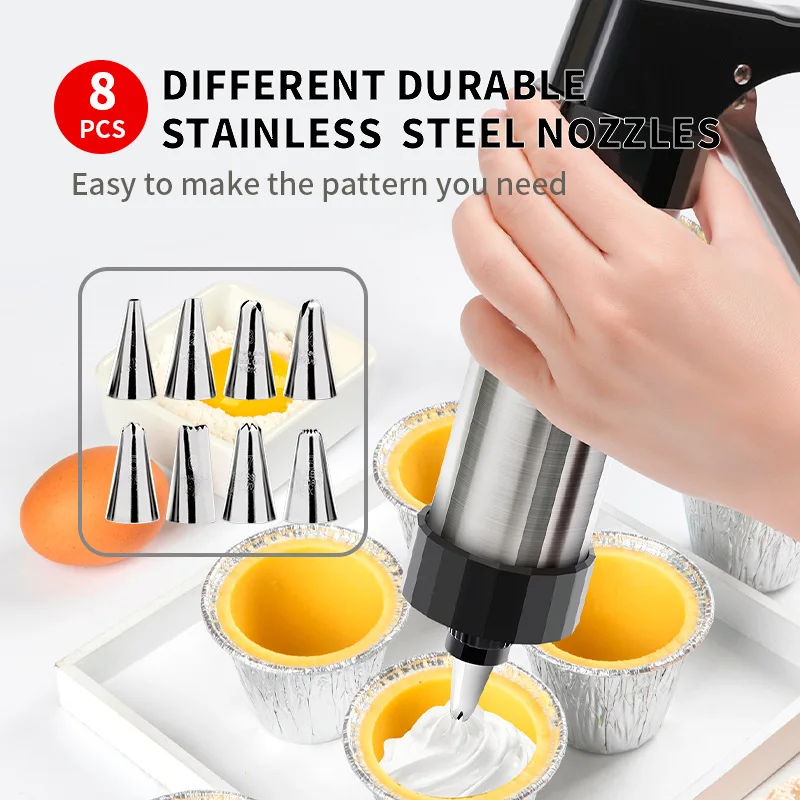 13 قطعة/المجموعة DIY دليل قالب - مراجعة Churros Maker Gun وسعره
