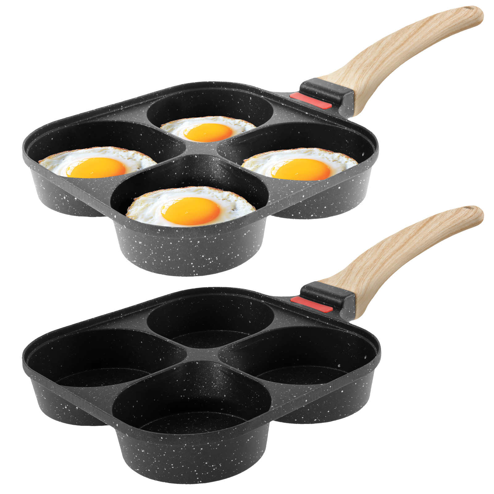 مقلاة البيض مقالي فطيرة غير لا - مراجعة Egg Waffle Pan وسعره