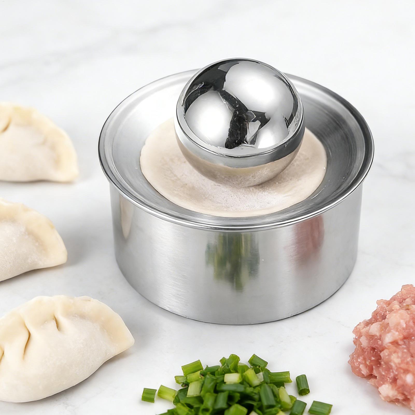آلة يدوية لصنع أغلفة الزلابية، - مراجعة Dumpling Press Set وسعره