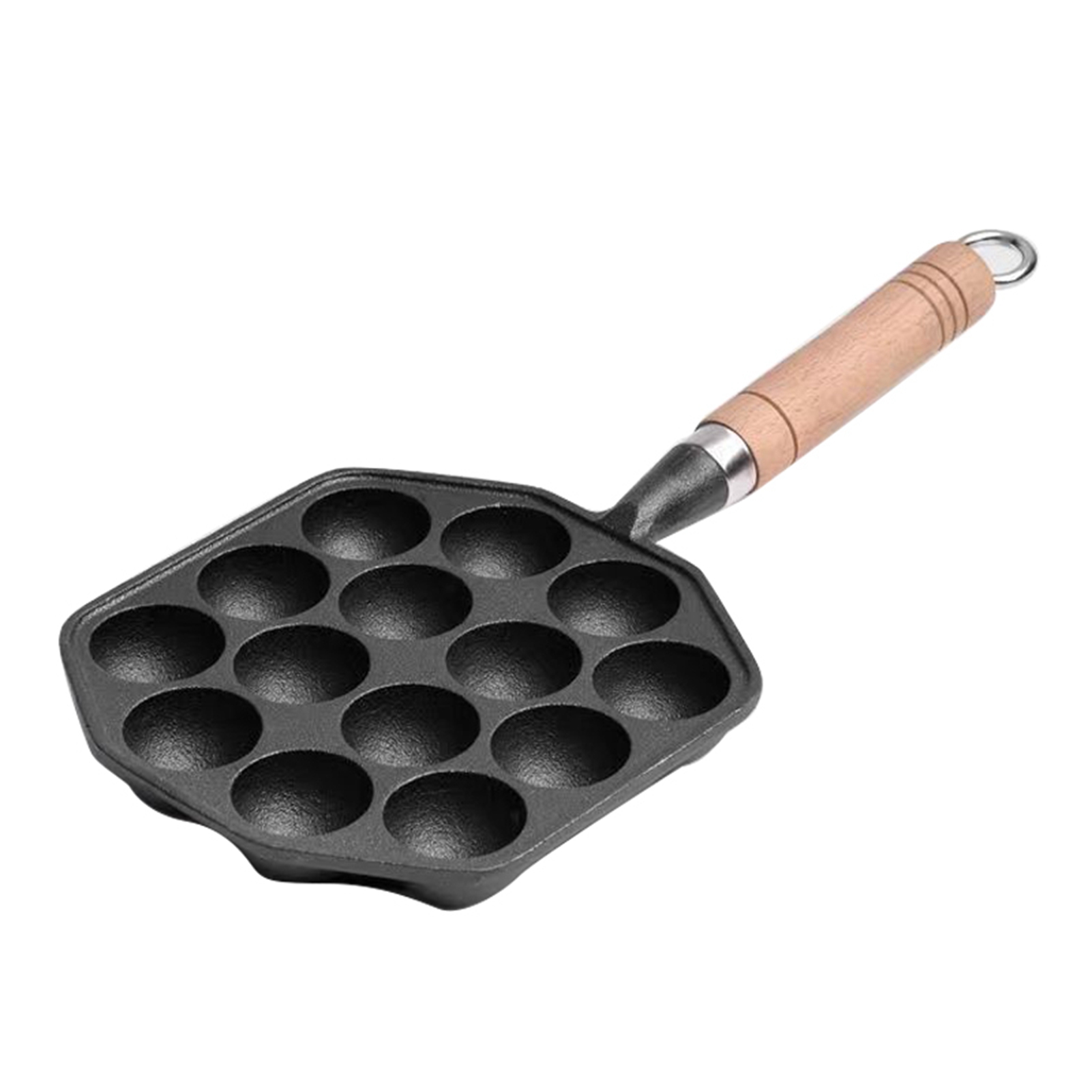 مقلاة حديد مصبوبة غير لاصقة بم - مراجعة Egg Waffle Pan وسعره