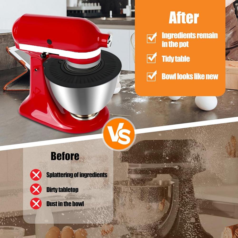 واقي من الرذاذ للمزج، غطاء سيل - مراجعة Kitchenaid Mixer Hand Mixer وسعره