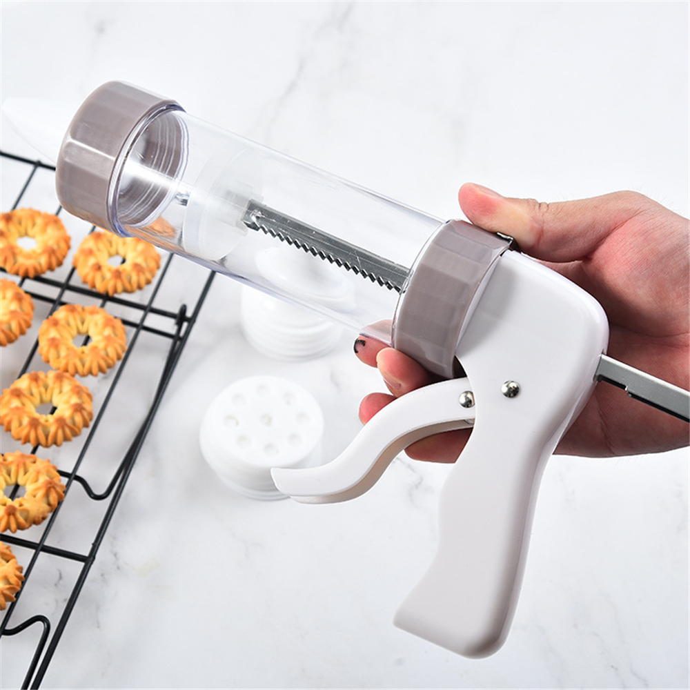 طقم أدوات كعك الصحافة لماكينة  - مراجعة Churros Maker Gun وسعره