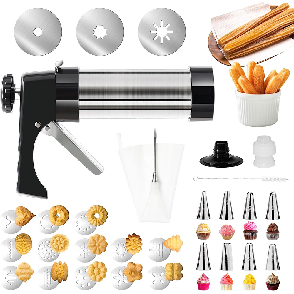 مجموعة LMETJMA 3 في 1 لصنع الت - مراجعة Churros Maker Gun وسعره