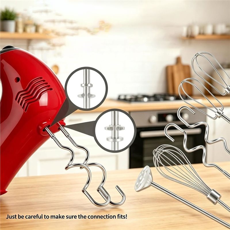 ملحقات خلاط اليد AT28 لخلاطات  - مراجعة Kitchenaid Mixer Hand Mixer وسعره
