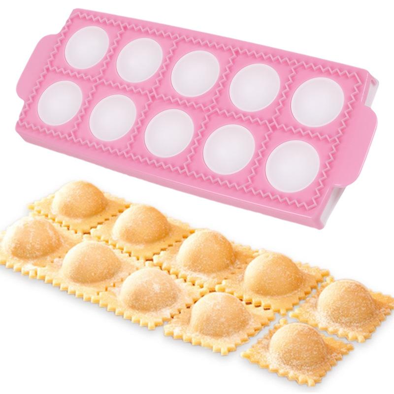 قطاعة رافيولي مع مجموعة قوالب  - مراجعة Dumpling Press Set وسعره