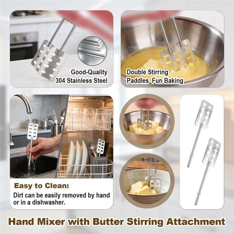 B98A- طقم استبدال مكون من قطعت - مراجعة Kitchenaid Mixer Hand Mixer وسعره