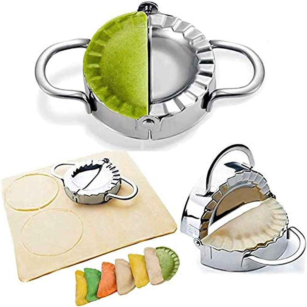 الفولاذ المقاوم للصدأ قالب زلا - مراجعة Dumpling Press Set وسعره