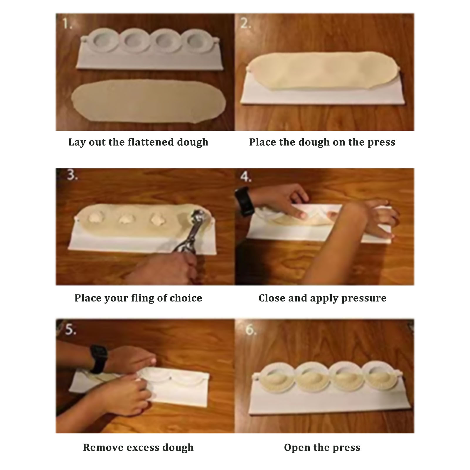 كبير لتقوم بها بنفسك زلابية قا - مراجعة Dumpling Press Set وسعره