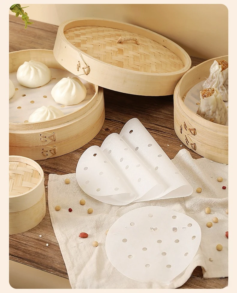 100 قطعة من ورق باخرة للاستعما - مراجعة Bao Steamer Bamboo وسعره