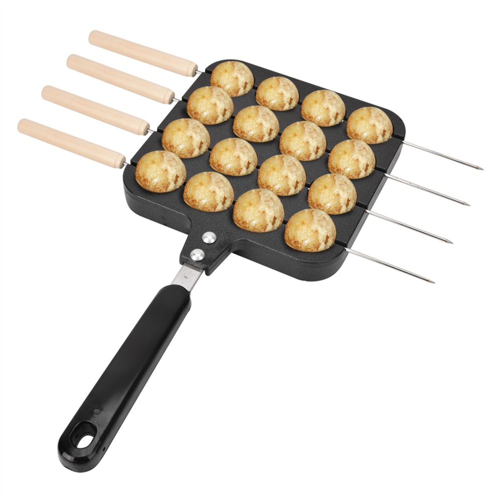 مقلاة تاكوياكي من الألومنيوم ا - مراجعة Takoyaki Grill Plate وسعره