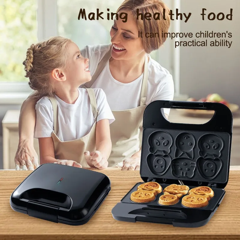 آلة صنع البسكويت المنزلية بتصم - مراجعة Mini Pancake Griddle وسعره