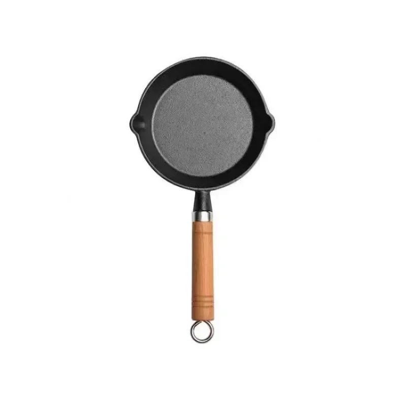مقلاة حديدية مقاس 20 سم بمقبض  - مراجعة Egg Waffle Pan وسعره