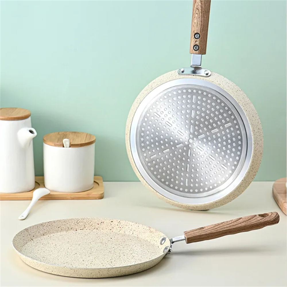 مقلاة غير لاصقة فطيرة كريب عمو - مراجعة Egg Waffle Pan وسعره